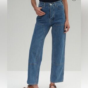Jesse Kamm Cowboy Blue Patchfront Handy Pants 8
